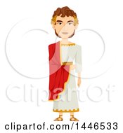 Poster, Art Print Of Roman Emperor In A Tunic
