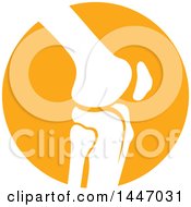 Clipart Of A Human Knee Joint Royalty Free Vector Illustration by Vector Tradition SM