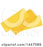 Clipart Of Lasagne Italian Pasta Royalty Free Vector Illustration