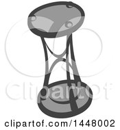 Poster, Art Print Of Grayscale Hourglass Timer