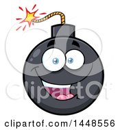 Poster, Art Print Of Cartoon Happy Bomb Mascot Character