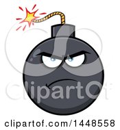 Poster, Art Print Of Cartoon Angry Bomb Mascot Character