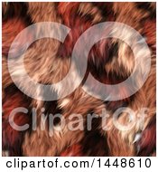 Seamless Background Texture Of Red Animal Fur