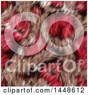 Poster, Art Print Of Seamless Background Texture Of Pink Animal Fur