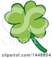 Poster, Art Print Of Four Leaf St Patricks Day Clover Shamrock