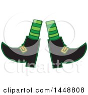 Poster, Art Print Of St Patricks Day Leprechauns Feet And Socks