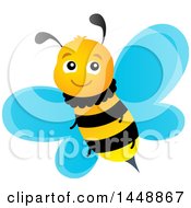 Poster, Art Print Of Cute Happy Bee