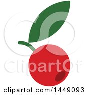 Clipart Graphic Of A Berry Design In Flat Style Royalty Free Vector Illustration