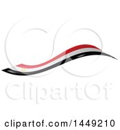 Poster, Art Print Of Egyptian Ribbon Flag Design Element