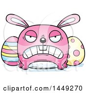 Poster, Art Print Of Cartoon Mad Easter Bunny Character Mascot