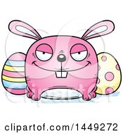 Poster, Art Print Of Cartoon Sly Easter Bunny Character Mascot