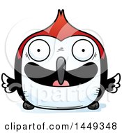 Cartoon Happy Woodpecker Character Mascot