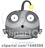 Clipart Graphic Of A Cartoon Surprised Viperfish Character Mascot Royalty Free Vector Illustration by Cory Thoman