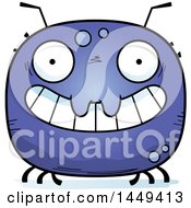 Poster, Art Print Of Cartoon Grinning Tick Character Mascot