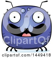 Cartoon Happy Tick Character Mascot