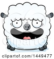 Poster, Art Print Of Cartoon Happy Sheep Character Mascot