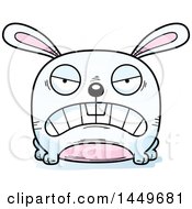 Poster, Art Print Of Cartoon Mad Bunny Rabbit Hare Character Mascot