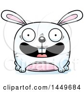 Poster, Art Print Of Cartoon Happy Bunny Rabbit Hare Character Mascot