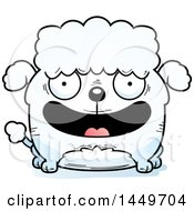 Cartoon Happy Poodle Dog Character Mascot