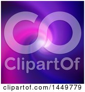 Clipart Graphic Of A Purple And Pink Swirl Background Royalty Free Vector Illustration