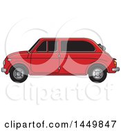Poster, Art Print Of Vintage Red Car