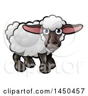 Poster, Art Print Of Cartoon Black Sheep