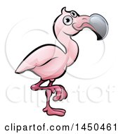 Cartoon Flamingo