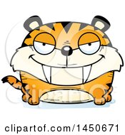 Cartoon Sly Saber Toothed Tiger Character Mascot