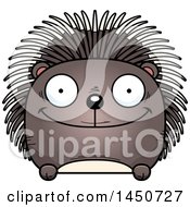 Poster, Art Print Of Cartoon Happy Porcupine Character Mascot