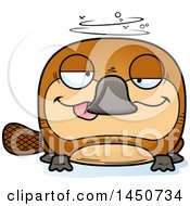 Poster, Art Print Of Cartoon Drunk Platypus Character Mascot