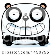 Poster, Art Print Of Cartoon Grinning Panda Character Mascot