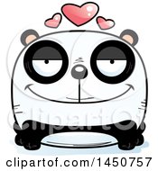 Poster, Art Print Of Cartoon Loving Panda Character Mascot