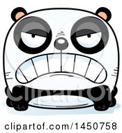 Poster, Art Print Of Cartoon Mad Panda Character Mascot