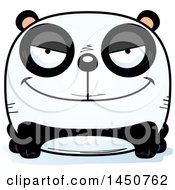 Poster, Art Print Of Cartoon Sly Panda Character Mascot