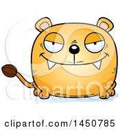 Poster, Art Print Of Cartoon Sly Lioness Character Mascot