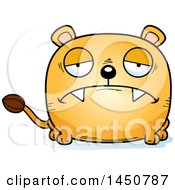 Poster, Art Print Of Cartoon Sad Lioness Character Mascot