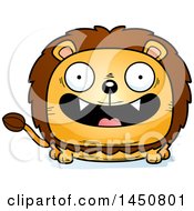 Poster, Art Print Of Cartoon Smiling Male Lion Character Mascot