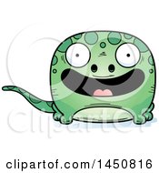Poster, Art Print Of Cartoon Smiling Gecko Character Mascot
