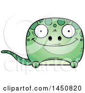 Poster, Art Print Of Cartoon Happy Gecko Character Mascot