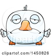 Poster, Art Print Of Cartoon Sad Duck Character Mascot
