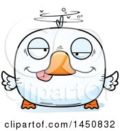 Poster, Art Print Of Cartoon Drunk Duck Character Mascot