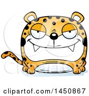 Poster, Art Print Of Cartoon Sly Leopard Character Mascot