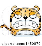 Poster, Art Print Of Cartoon Mad Leopard Character Mascot