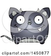 Cartoon Happy Chupacabra Character Mascot