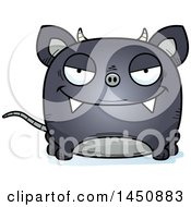 Clipart Graphic Of A Cartoon Sly Chupacabra Character Mascot Royalty Free Vector Illustration by Cory Thoman