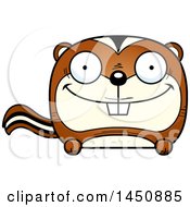 Poster, Art Print Of Cartoon Happy Chipmunk Character Mascot
