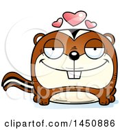 Poster, Art Print Of Cartoon Loving Chipmunk Character Mascot