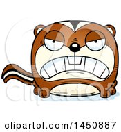 Poster, Art Print Of Cartoon Mad Chipmunk Character Mascot