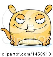 Poster, Art Print Of Cartoon Sly Aardvark Character Mascot