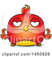 Poster, Art Print Of Cartoon Bored Phoenix Character Mascot